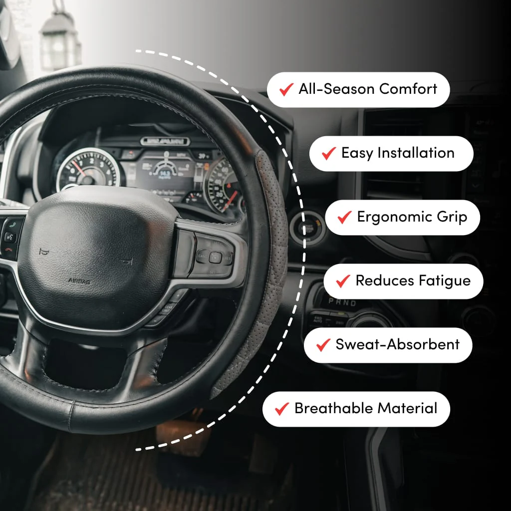 Luxury Steering Wheel Covers - Image 10