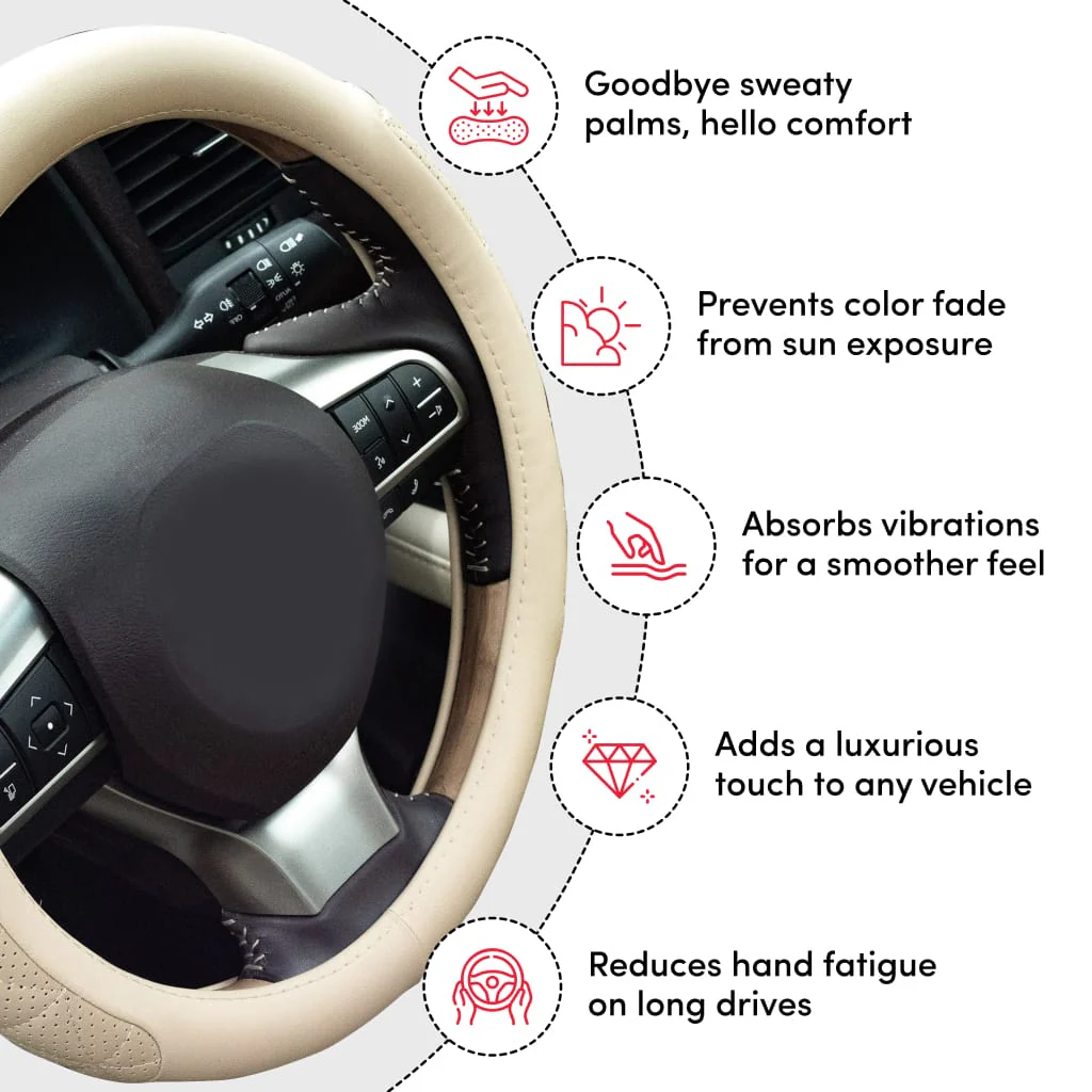 Luxury Steering Wheel Covers - Image 12