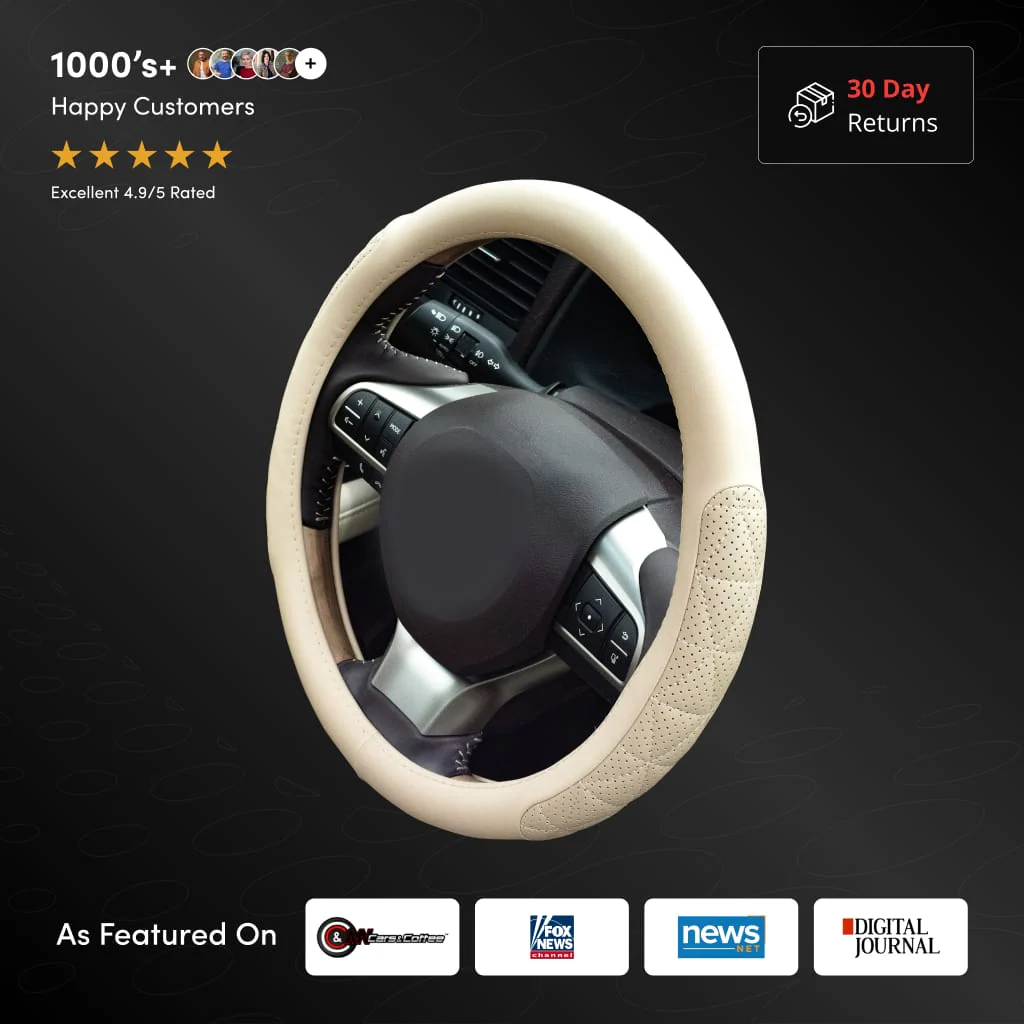 Luxury Steering Wheel Covers - Image 8