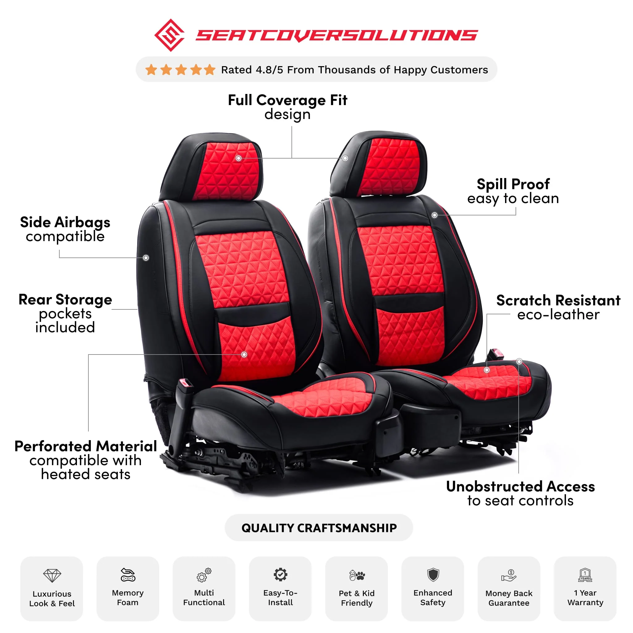 Luxury Seat Covers Kit - Image 15