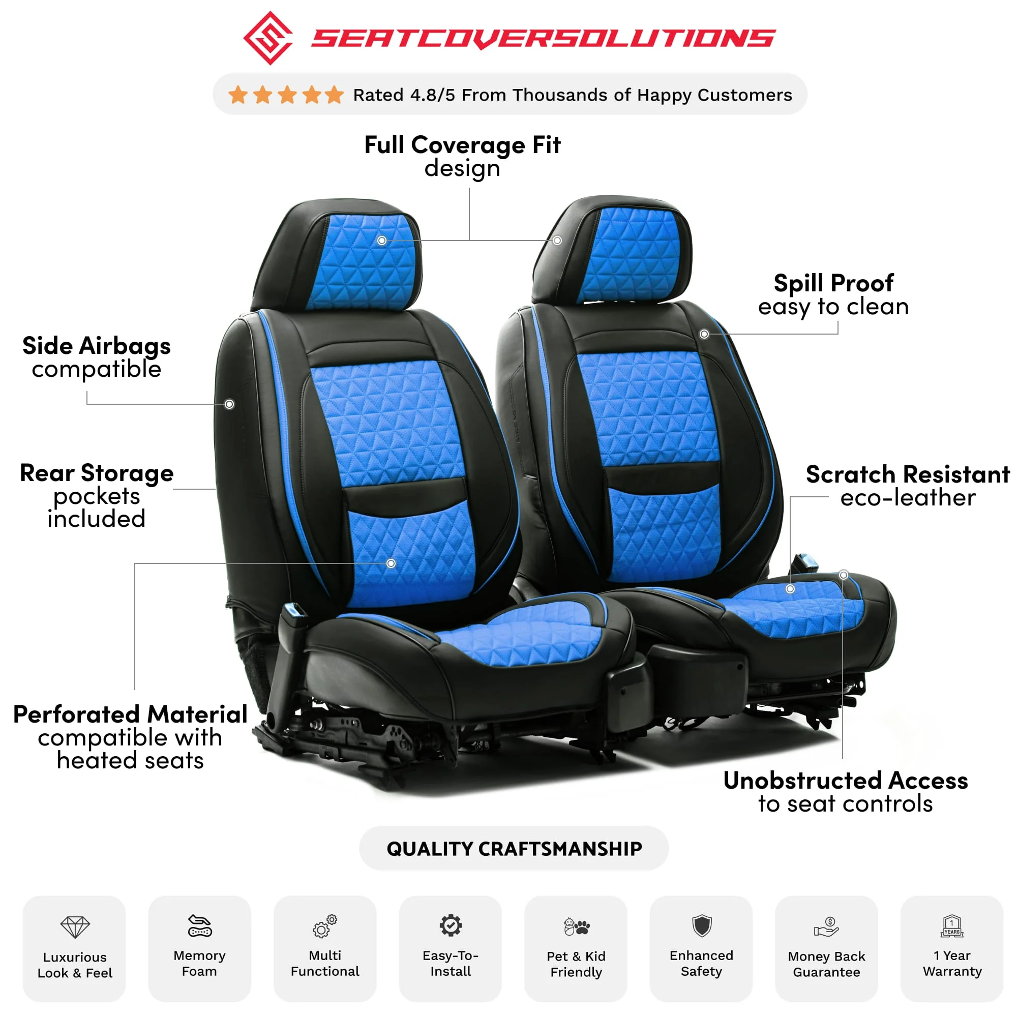Luxury Seat Covers Kit - Image 18