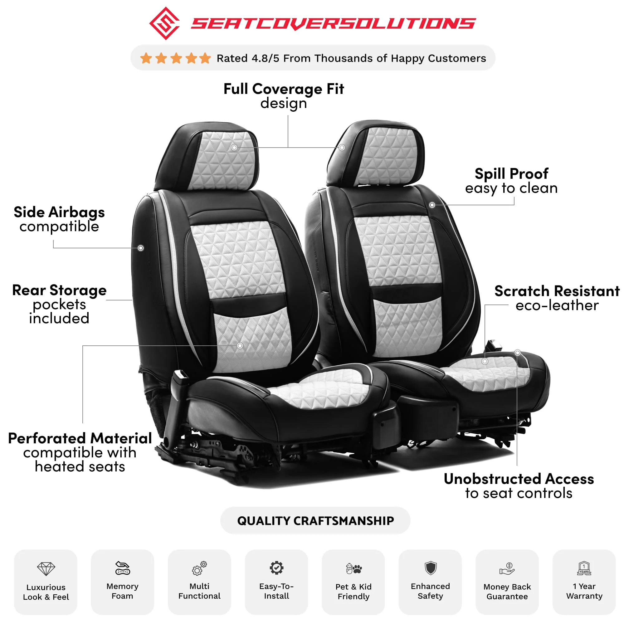 Luxury Seat Covers Kit - Image 21